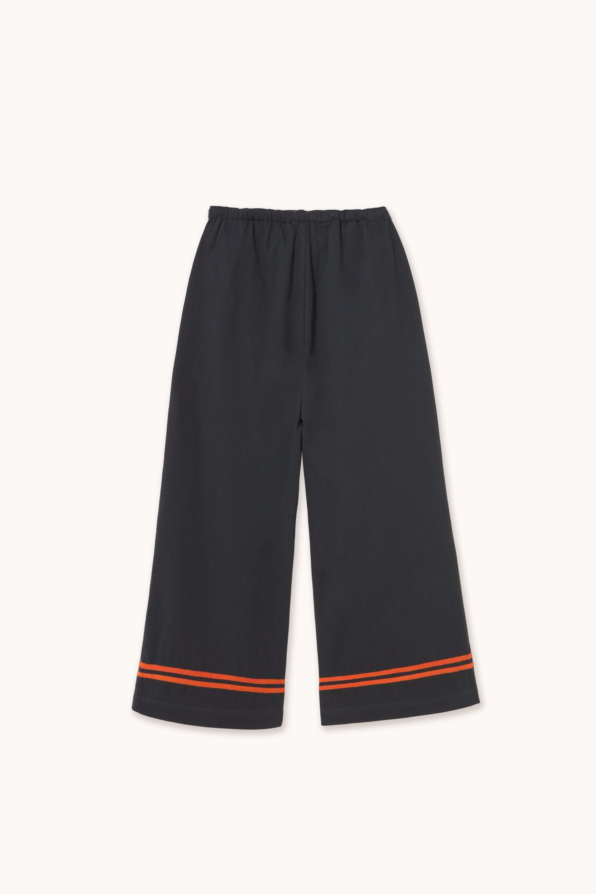 Tiny Cottons Red Stripes Woven Pant Ink Blue