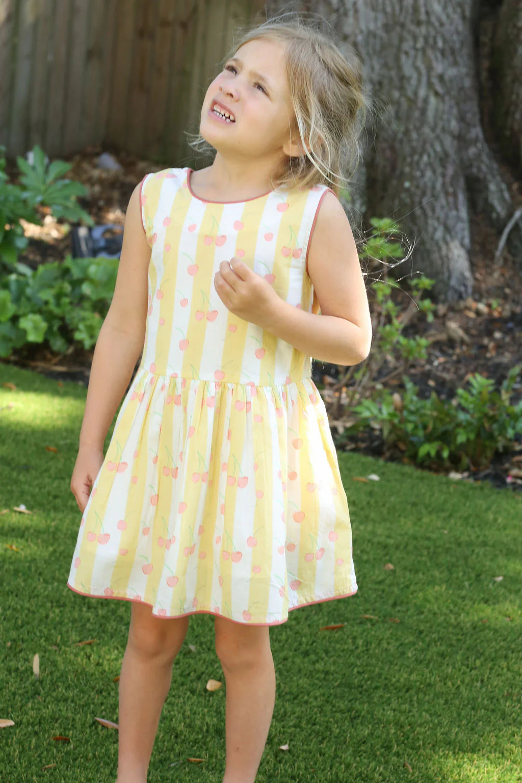 Dear Georgie Sully Scoop Back Dress - Cherry on Top