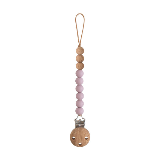 Mushie Pacifier Clip - Eva