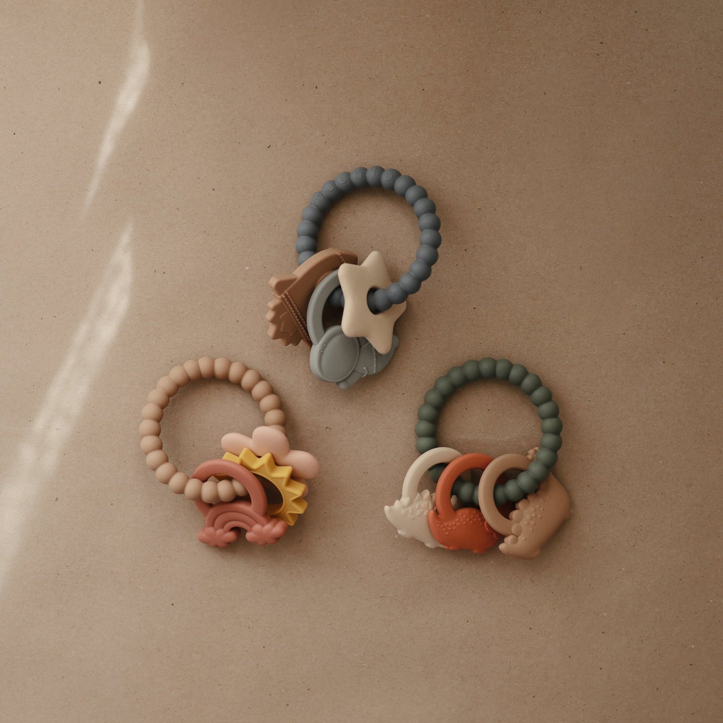 Mushie Teething Ring