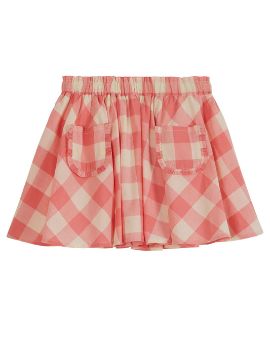 Emile & Ida Candy Gingham Petticoat in Vichy Bonbon