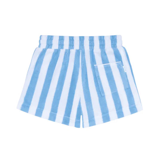 Minnow Boys Bay Stripe French Terry Short