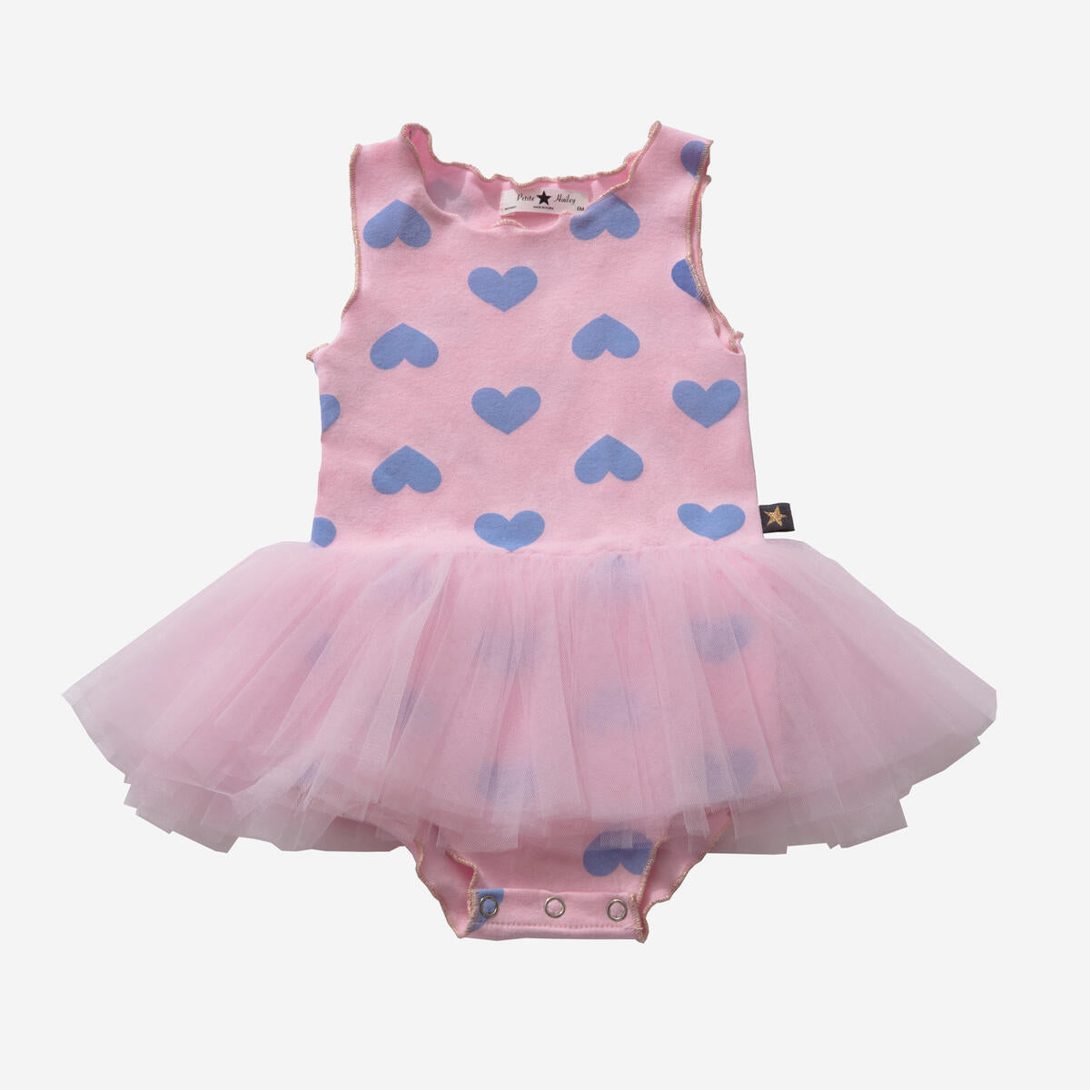 Petite Hailey Vintage Hearts Tutu for Baby