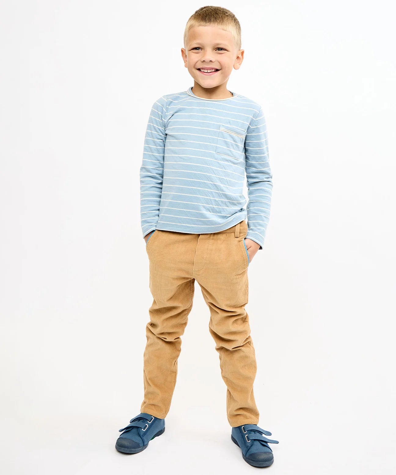 Oso & Me Walken Slim Pant in Corduroy