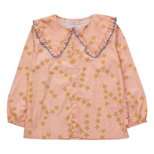 Tiny Cottons Frill Collar Stars Shirt