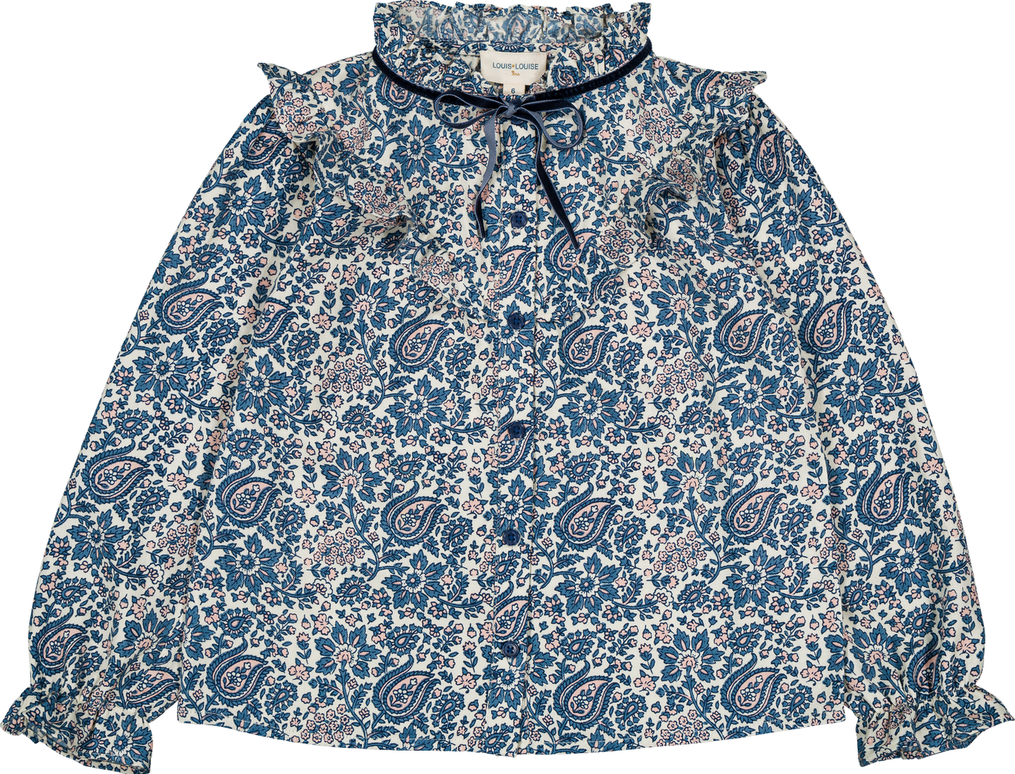 Louis Louise Imani Tunic Blue