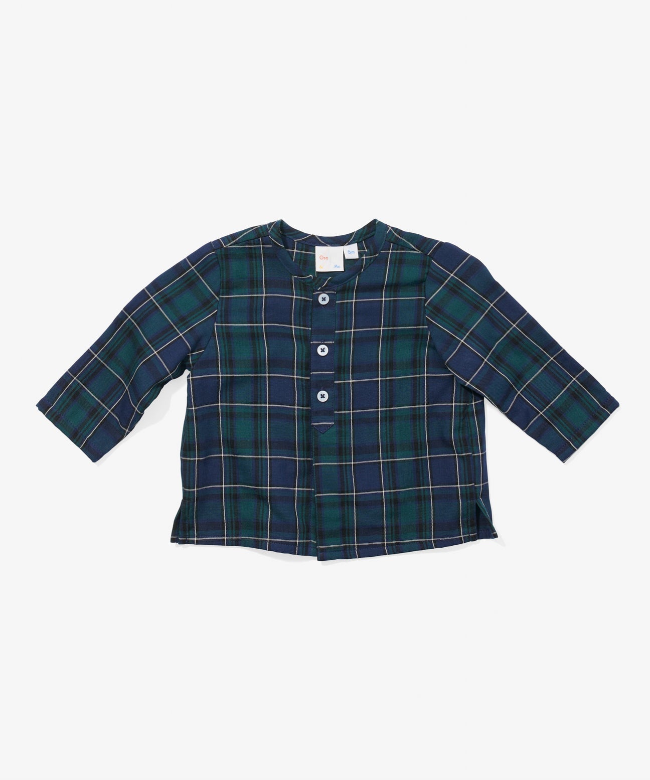 Oso & Me Lupo Plaid Shirt