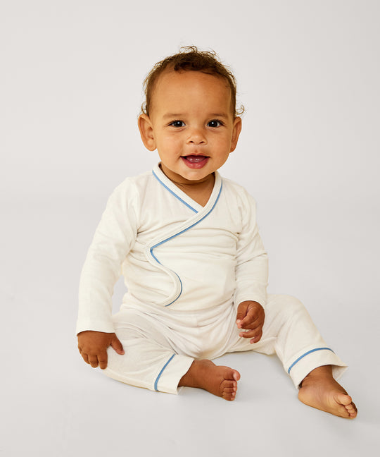 Oso & Me Andy Baby Legging Blue Piping