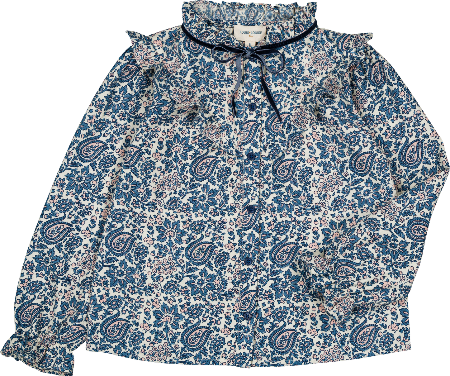 Louis Louise Imani Tunic Blue