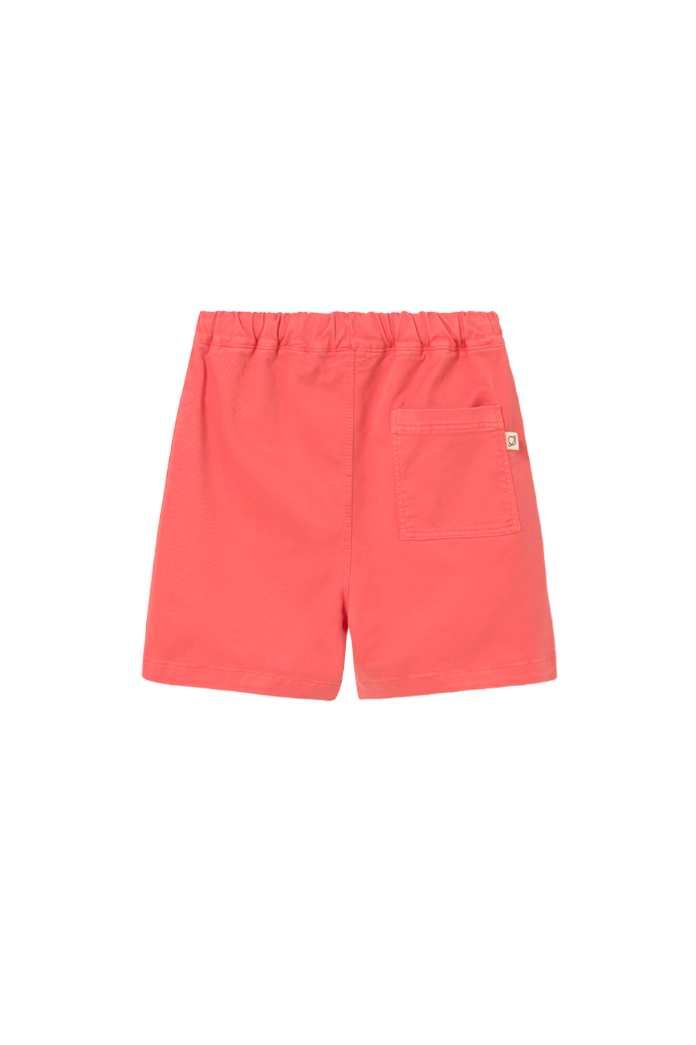 Cozmo Palm Twill Bermuda Shorts Tomato