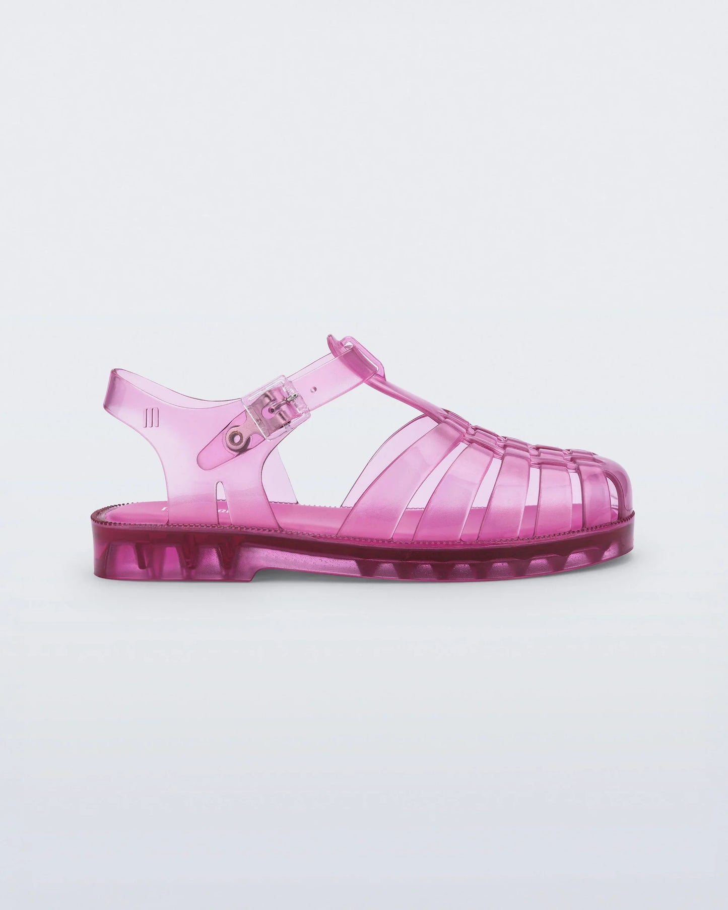 Mini Melissa Possession Sandal in Transparent Pink