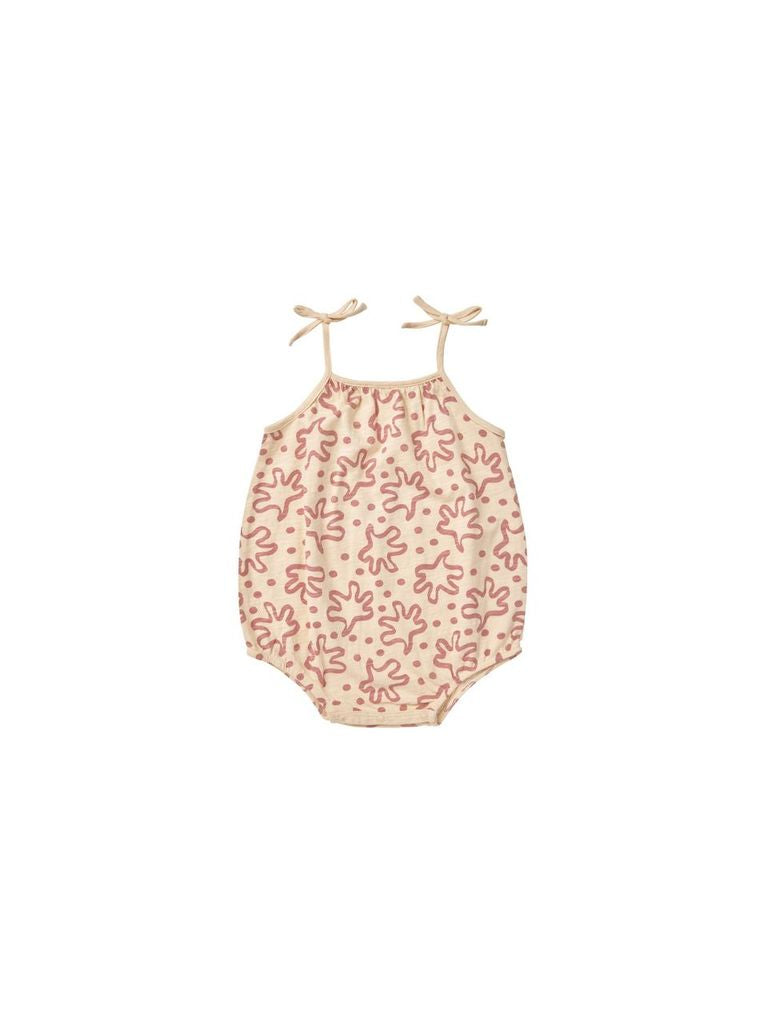 Rylee + Cru Nala Romper in Abstract