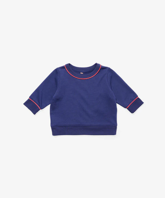 Oso & Me Remy Baby Sweatshirt Navy