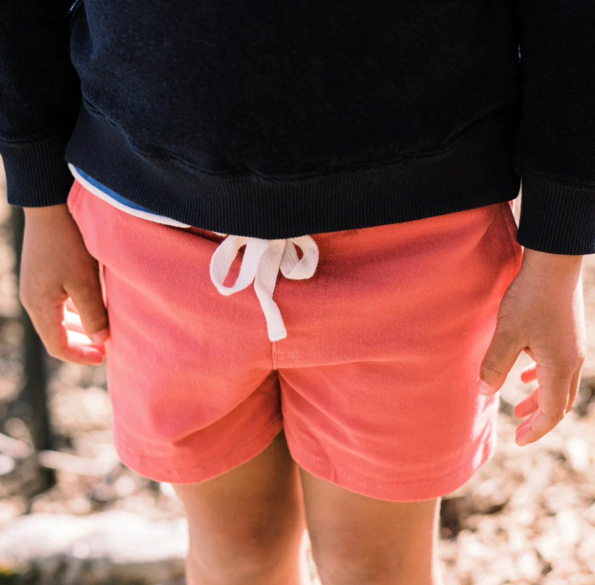 Minnow Boys Dusty Red Camp Short