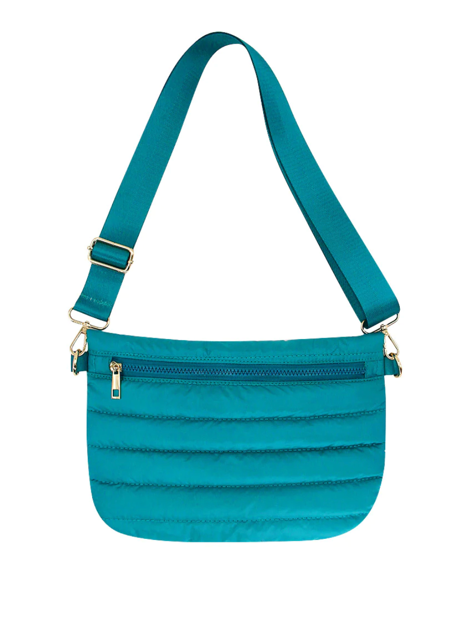Puffer Messenger Crossbody Shoulder Bag