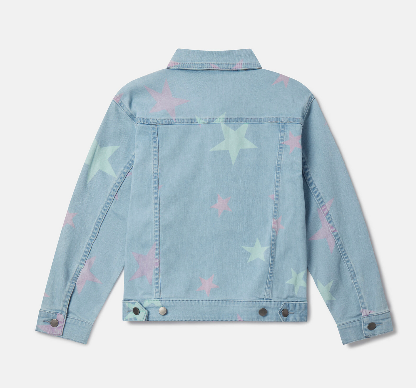 Stella McCartney Kids Multicolor Stars Denim Jacket