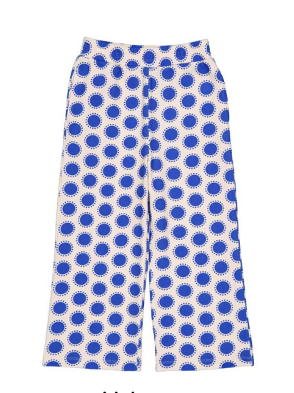 Hello Simone Moly Pant in Dots Blue