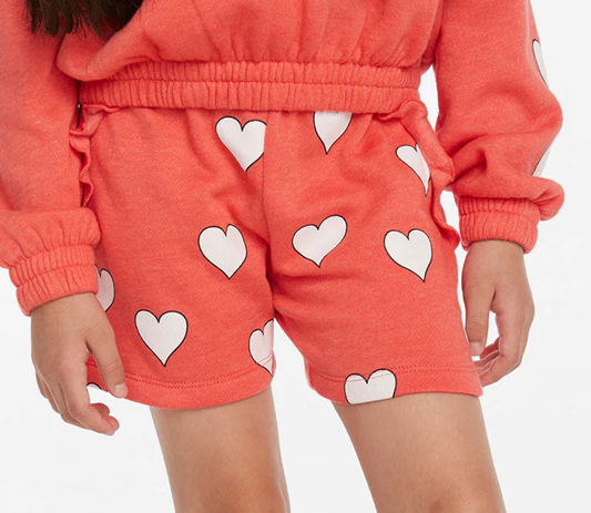 Chaser Girls Hearts Shorts
