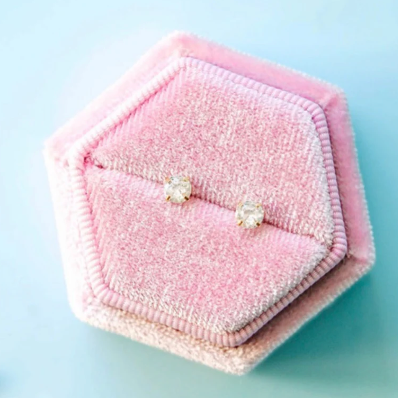 Pierced Birthstone Earrings