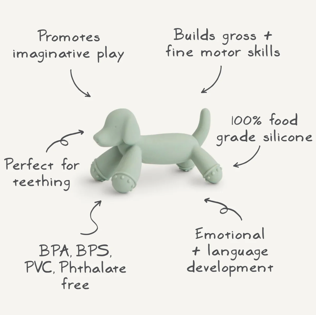 Mushie Figurine Teether