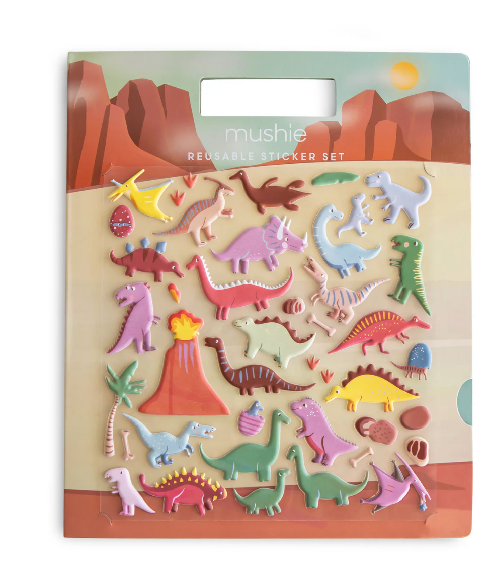 Mushie Reusable Sticker Set