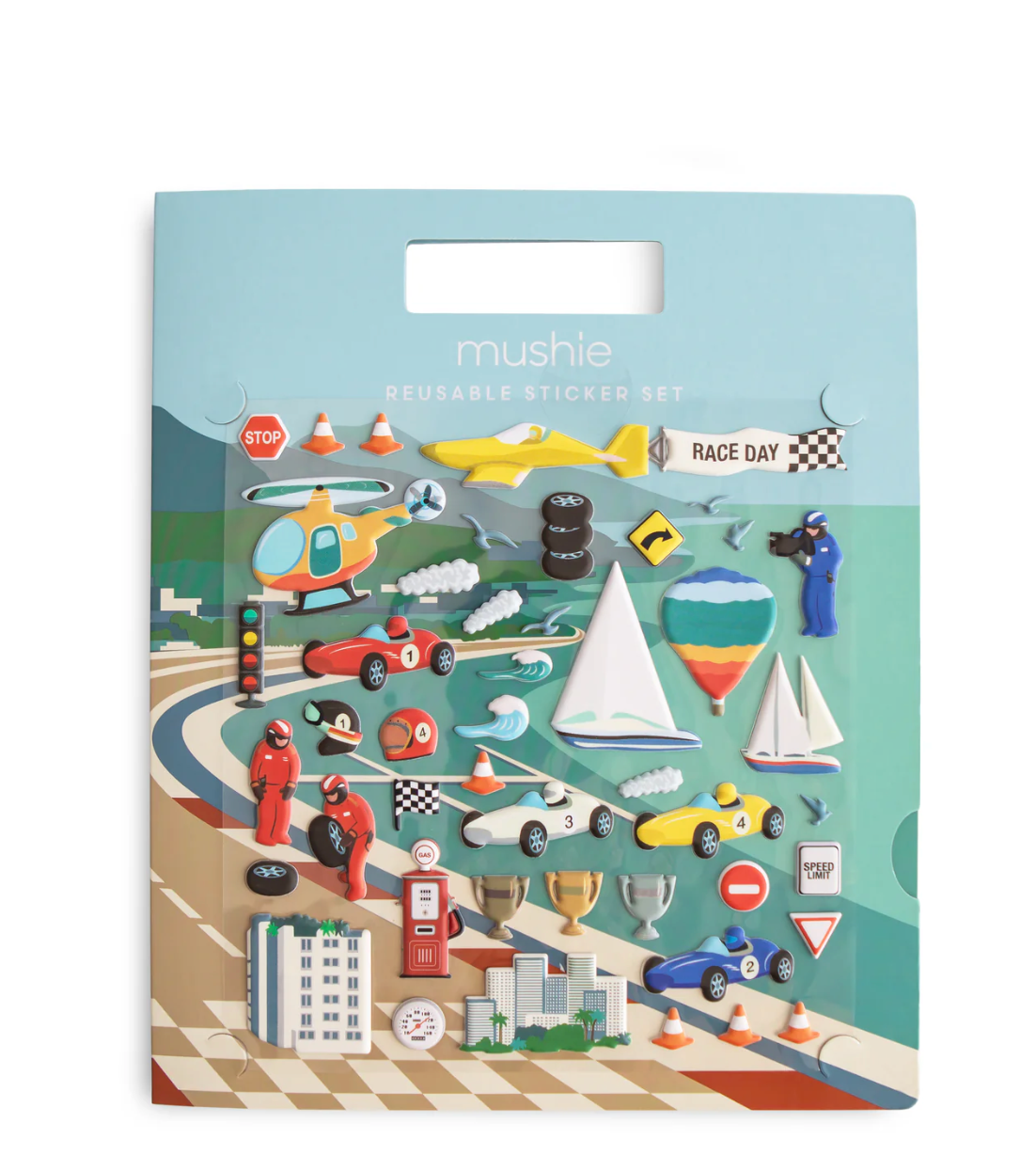 Mushie Reusable Sticker Set