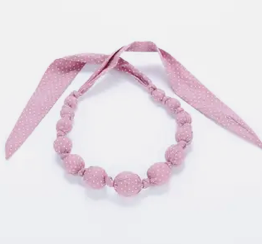 Peppercorn Kids - Beaded Cloth Necklace