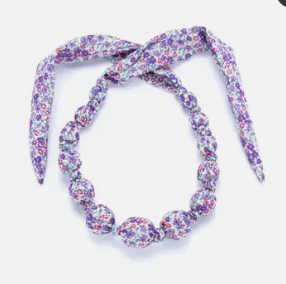 Peppercorn Kids - Beaded Cloth Necklace