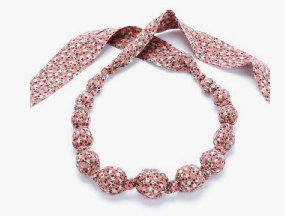 Peppercorn Kids - Beaded Cloth Necklace