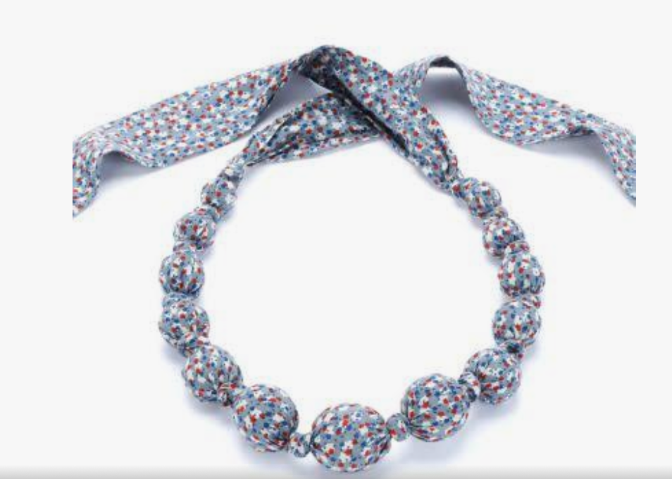 Peppercorn Kids - Beaded Cloth Necklace