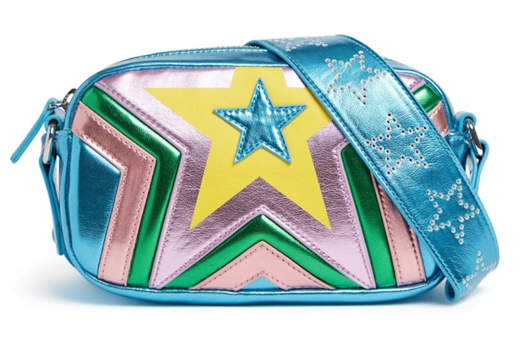 Stella McCartney Kids Star Metallic Bag