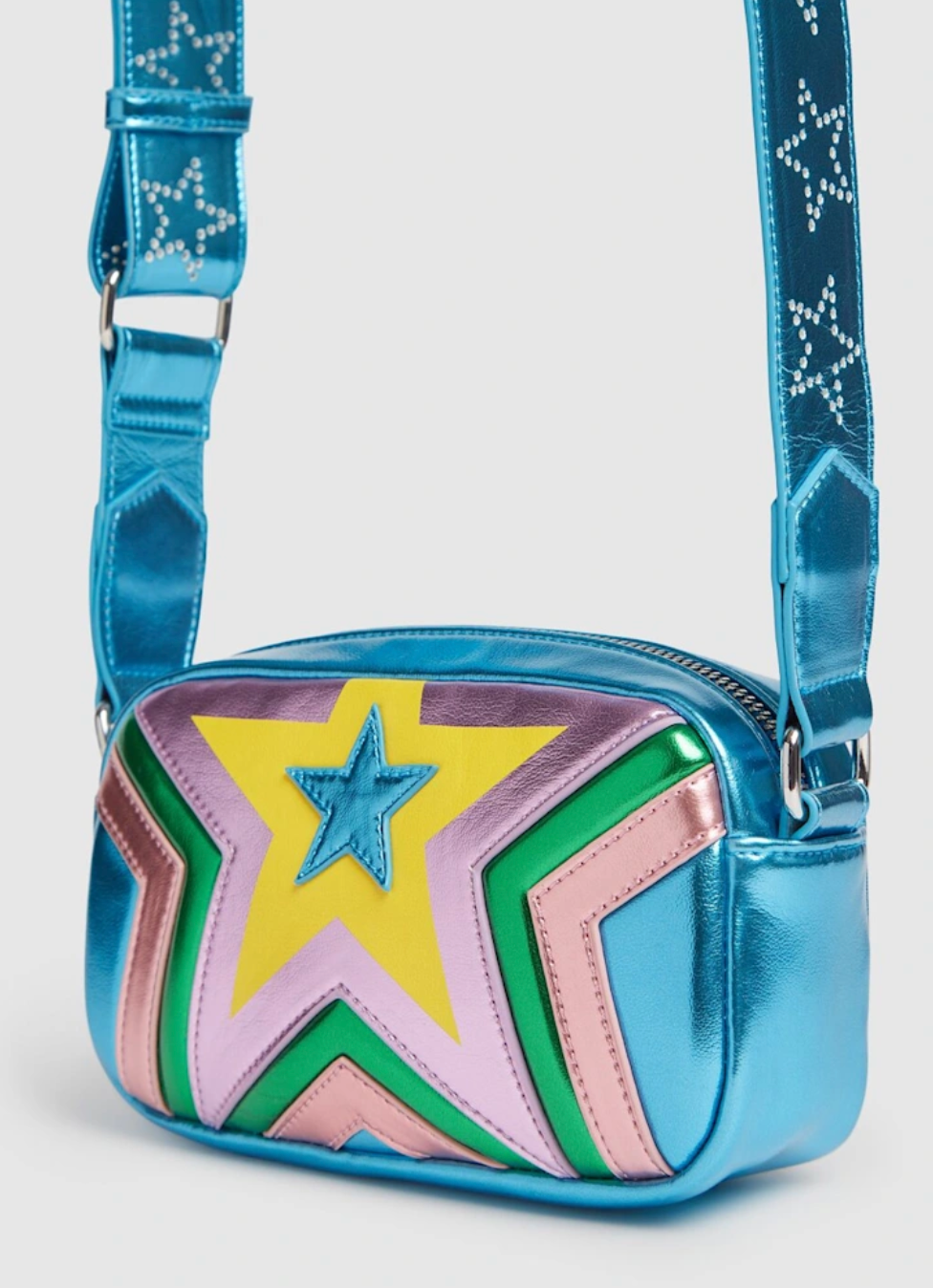 Stella McCartney Kids Star Metallic Bag