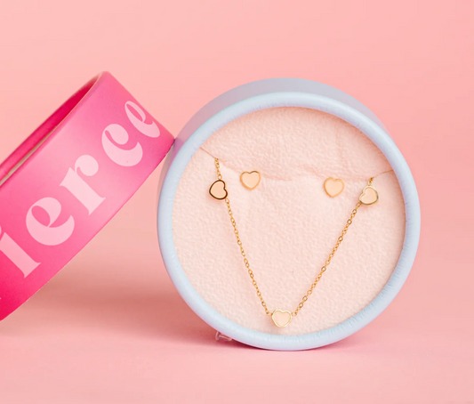 Pierced Necklace & Earring Set