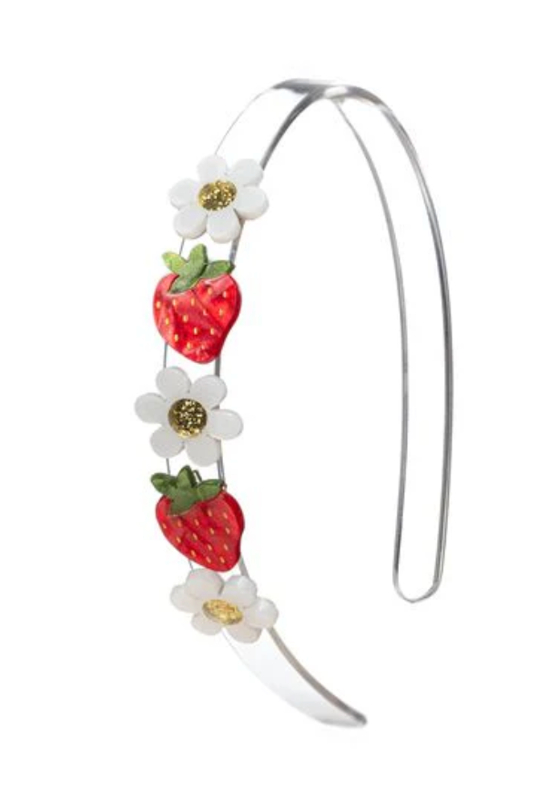 Lilies & Roses Strawberries and Daisies Headband