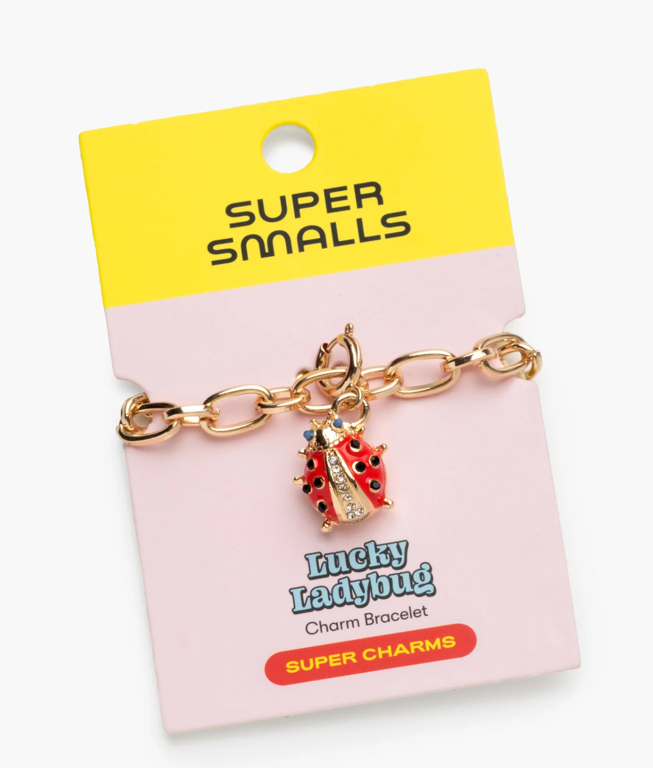Super Smalls Lucky Ladybug Charm Bracelet