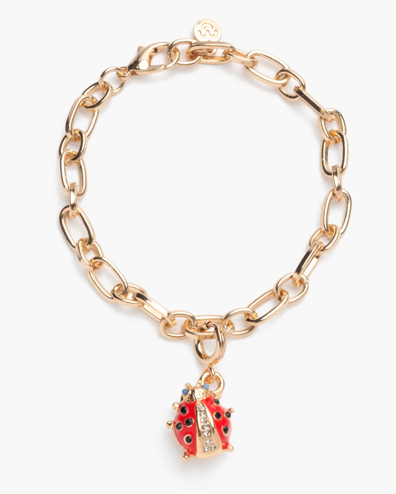 Super Smalls Lucky Ladybug Charm Bracelet