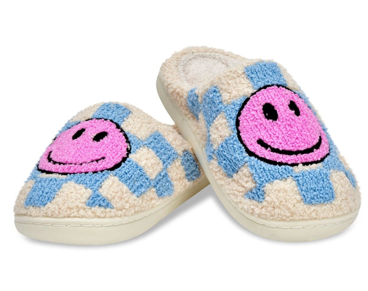 Iscream Happy Check Slippers