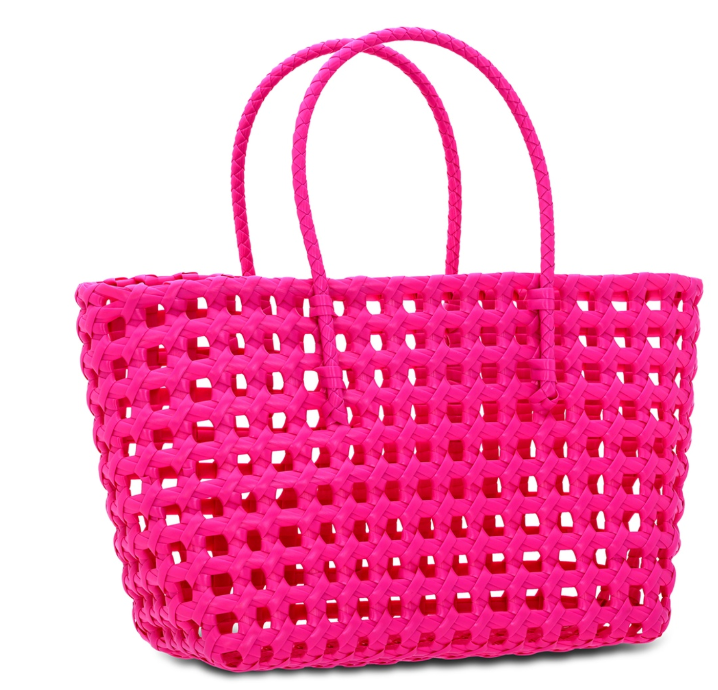 Iscream Small Pink Woven Tote
