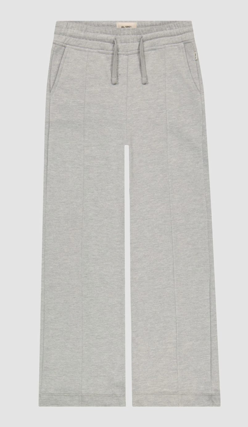 DL1961 Lily Wode Leg Pull On Pant - Heather Grey