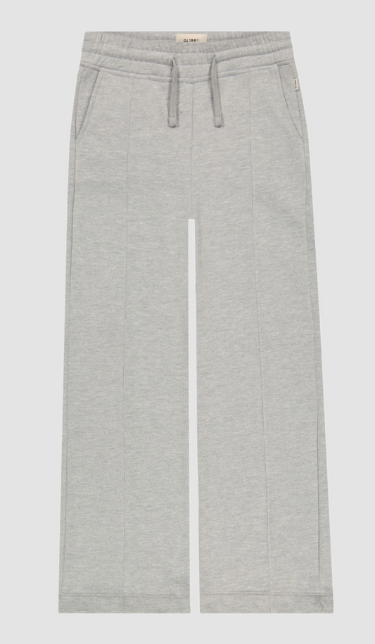 DL1961 Lily Wode Leg Pull On Pant - Heather Grey