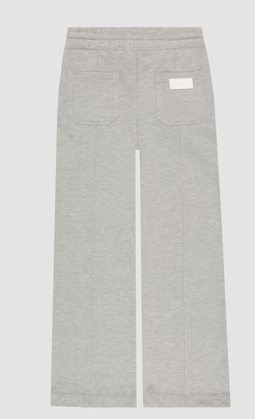 DL1961 Lily Wode Leg Pull On Pant - Heather Grey