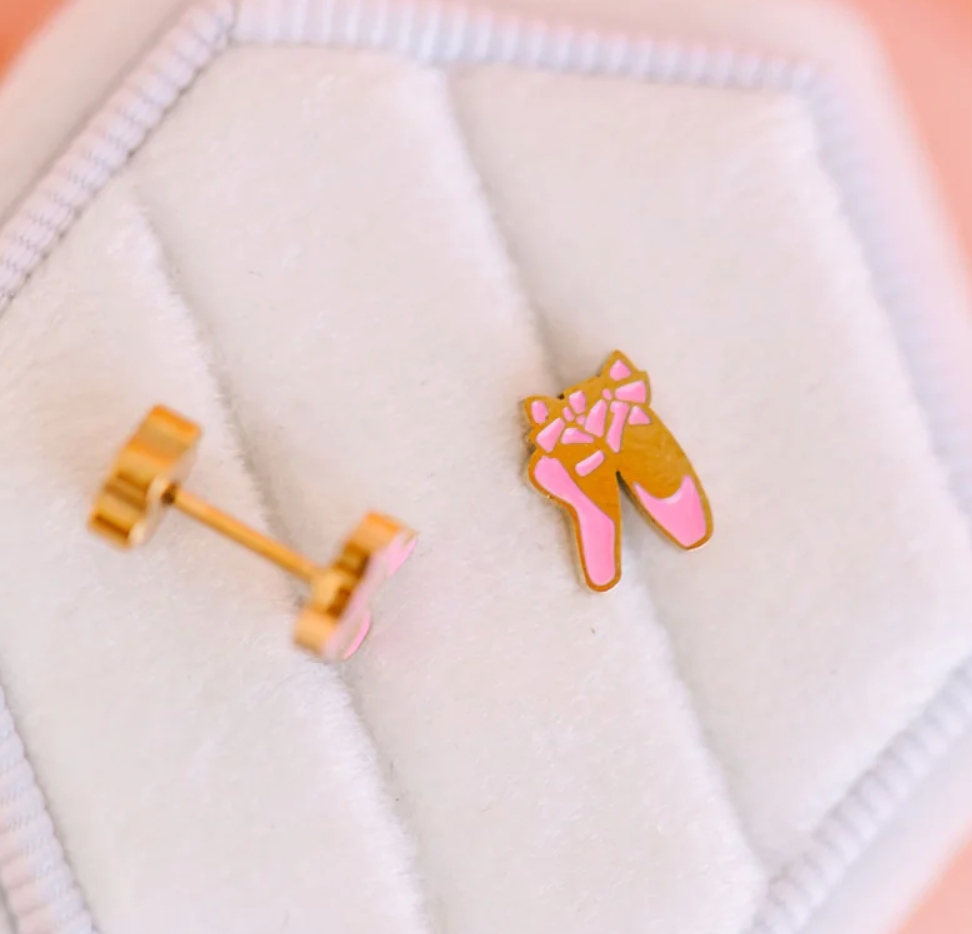 Pierced Screw Back Earrings