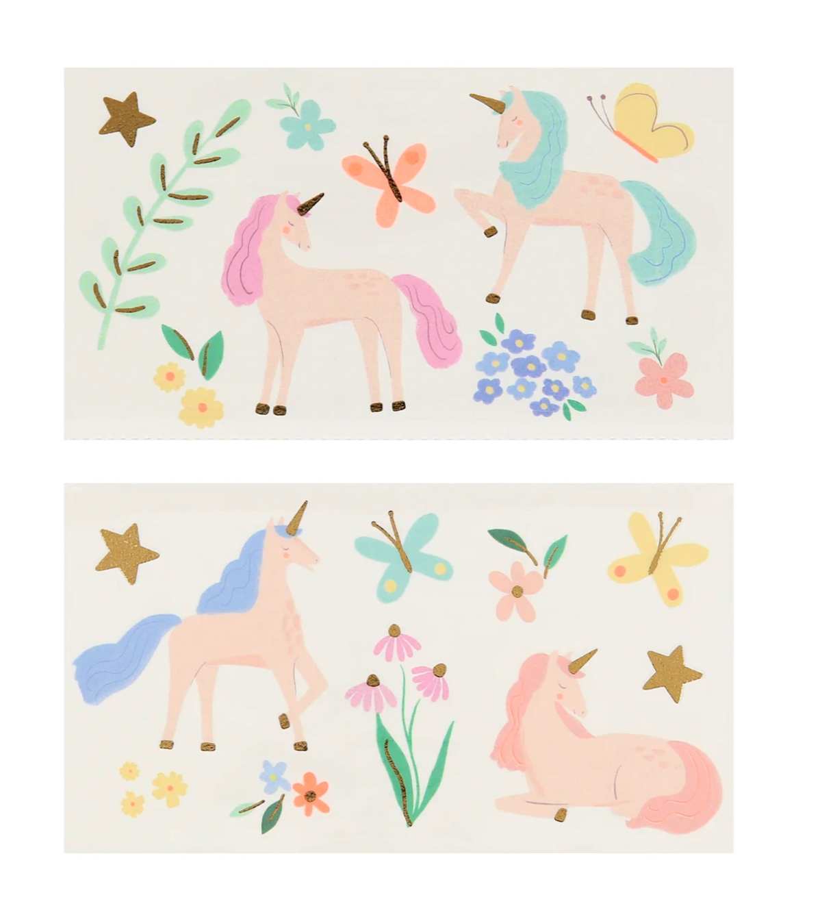 Meri Meri Unicorn Tattoos