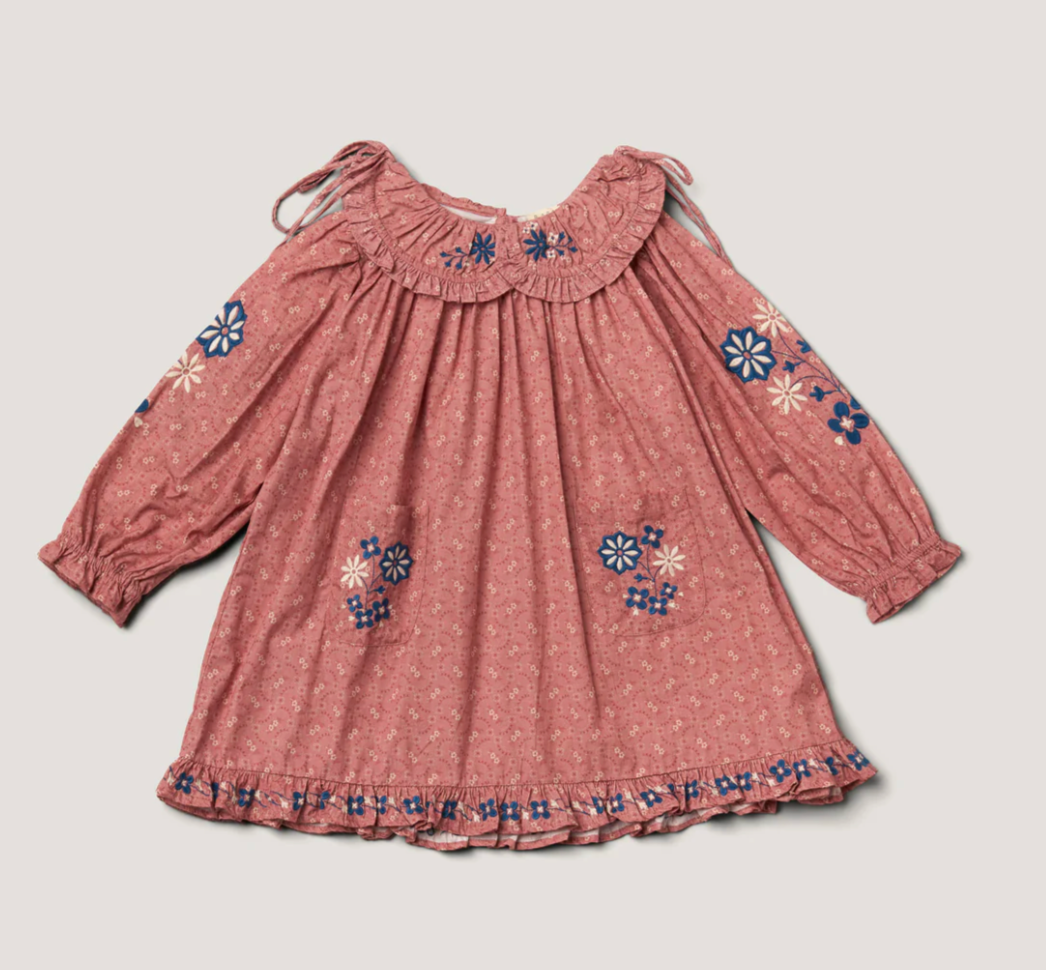 Lali Kids Belle Dress in Old Rose