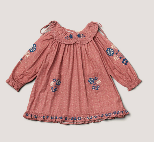Lali Kids Belle Dress in Old Rose