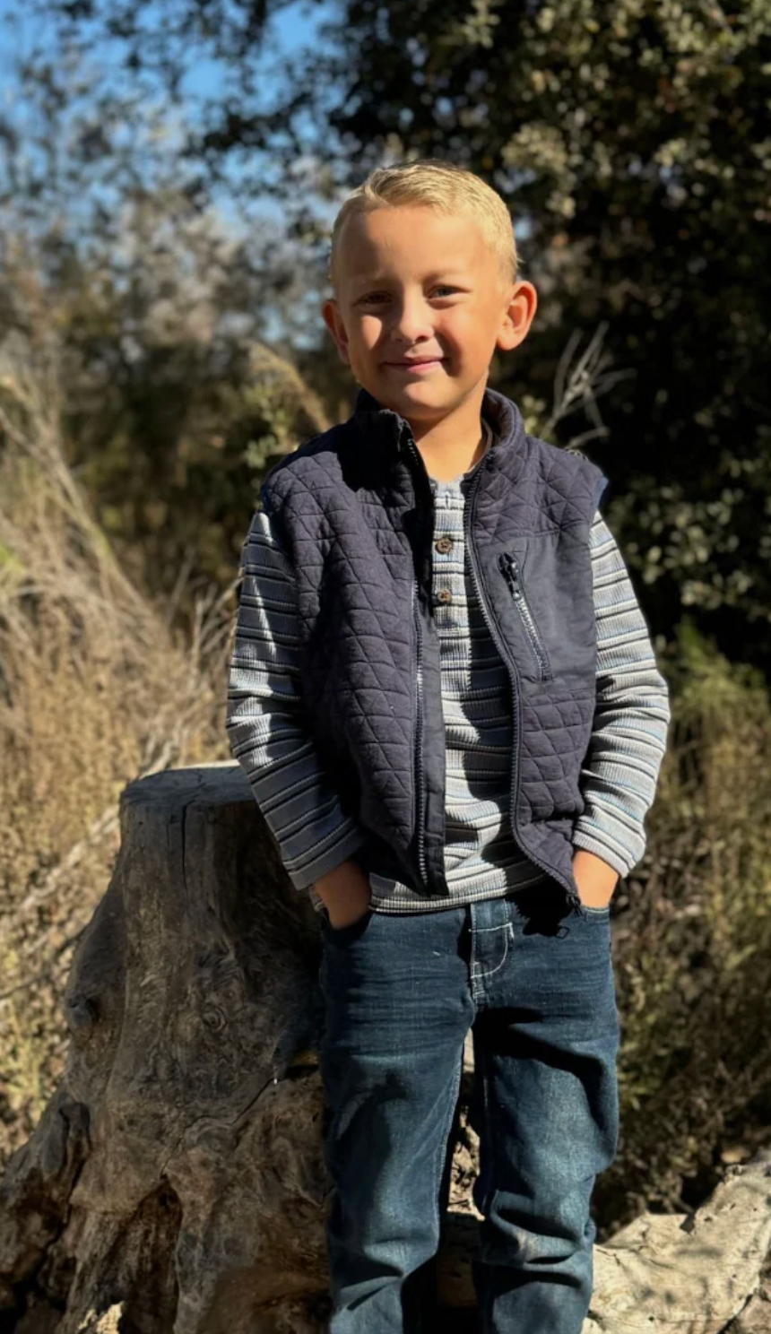 Me & Henry Hunter Vest - Navy