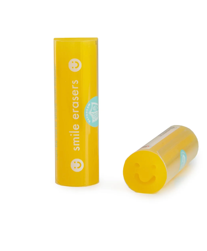 Jollity & Co Smiley Eraser