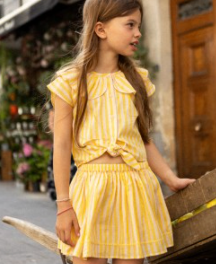 Louis Louise Tunic April Cotton Big Stripe