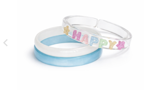 Lilies & Roses Happy Stars Pastel Bangles