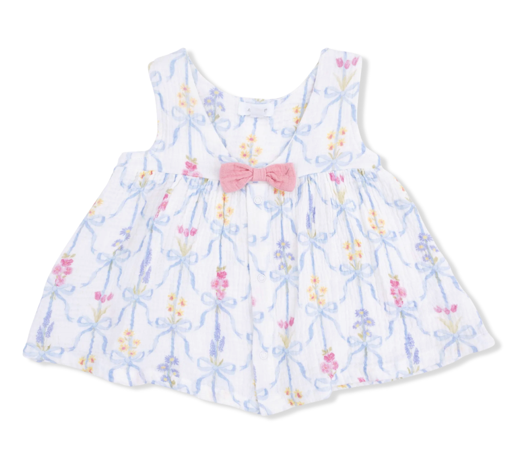 Angel Dear Ribbon Bouquets Dress and Bloomer